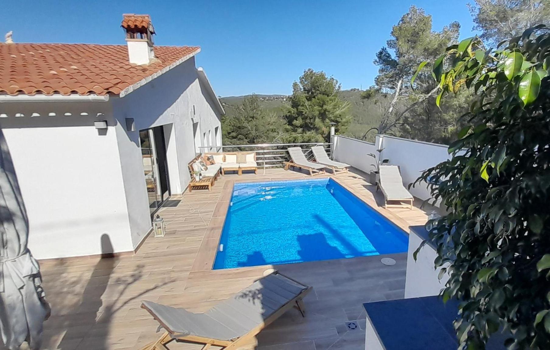 Villa Avril Piscina Privada Y Amplias Terrazas Olivella Exterior photo